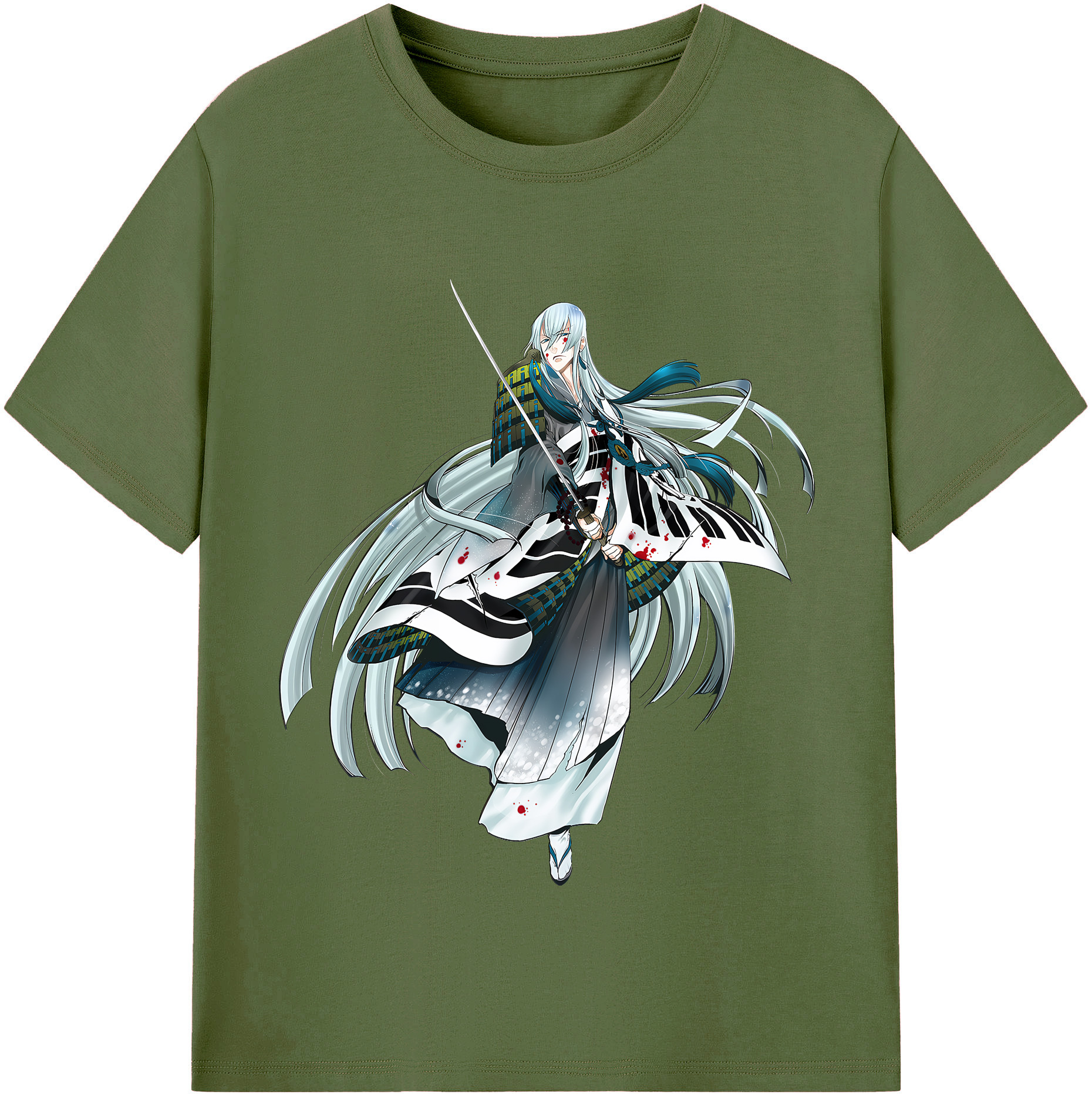 （画像用） 刀剣乱舞 Touken Ranbu 綿100％半袖Tシャツ（フロントプリント）